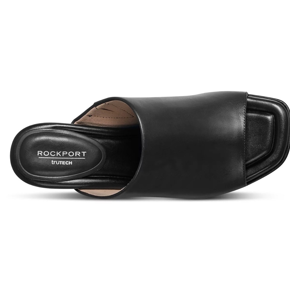 Rockport slide leather sandals